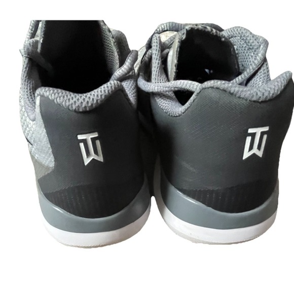 Nike Tiger Woods Golf Shoes Men 10.5 Gray/Black Soft Spike Cleats TW 704884-002 - Picture 6 of 10